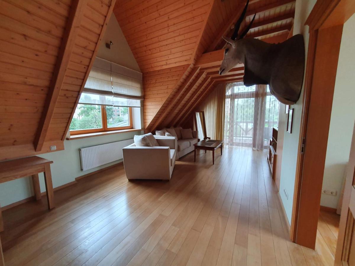 דרוסקינינקאי Apartamentai Hunter House מראה חיצוני תמונה